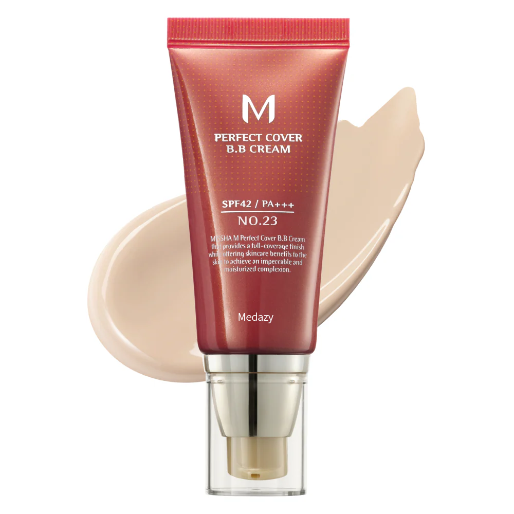 🌾Coverage + Skin Care + Sun Protection M Perfect Cover BB Cream SPF 42 PA+++ | Best-Seller by MISSHA