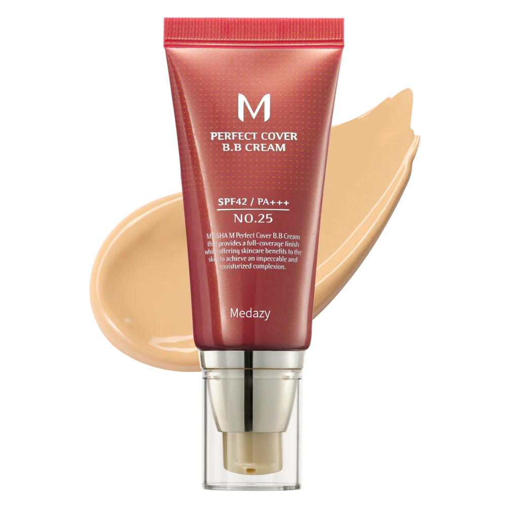 🌾Coverage + Skin Care + Sun Protection M Perfect Cover BB Cream SPF 42 PA+++ | Best-Seller by MISSHA