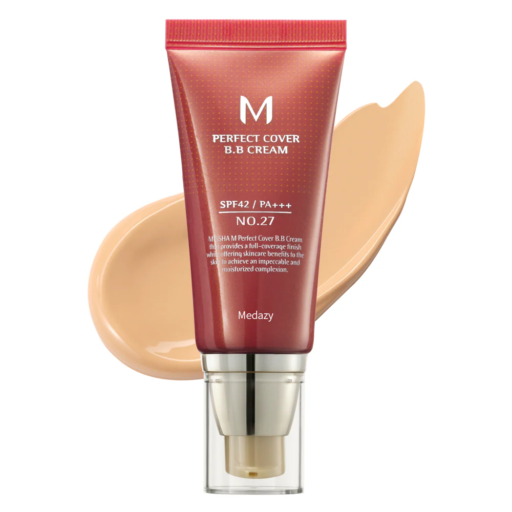 🌾Coverage + Skin Care + Sun Protection M Perfect Cover BB Cream SPF 42 PA+++ | Best-Seller by MISSHA