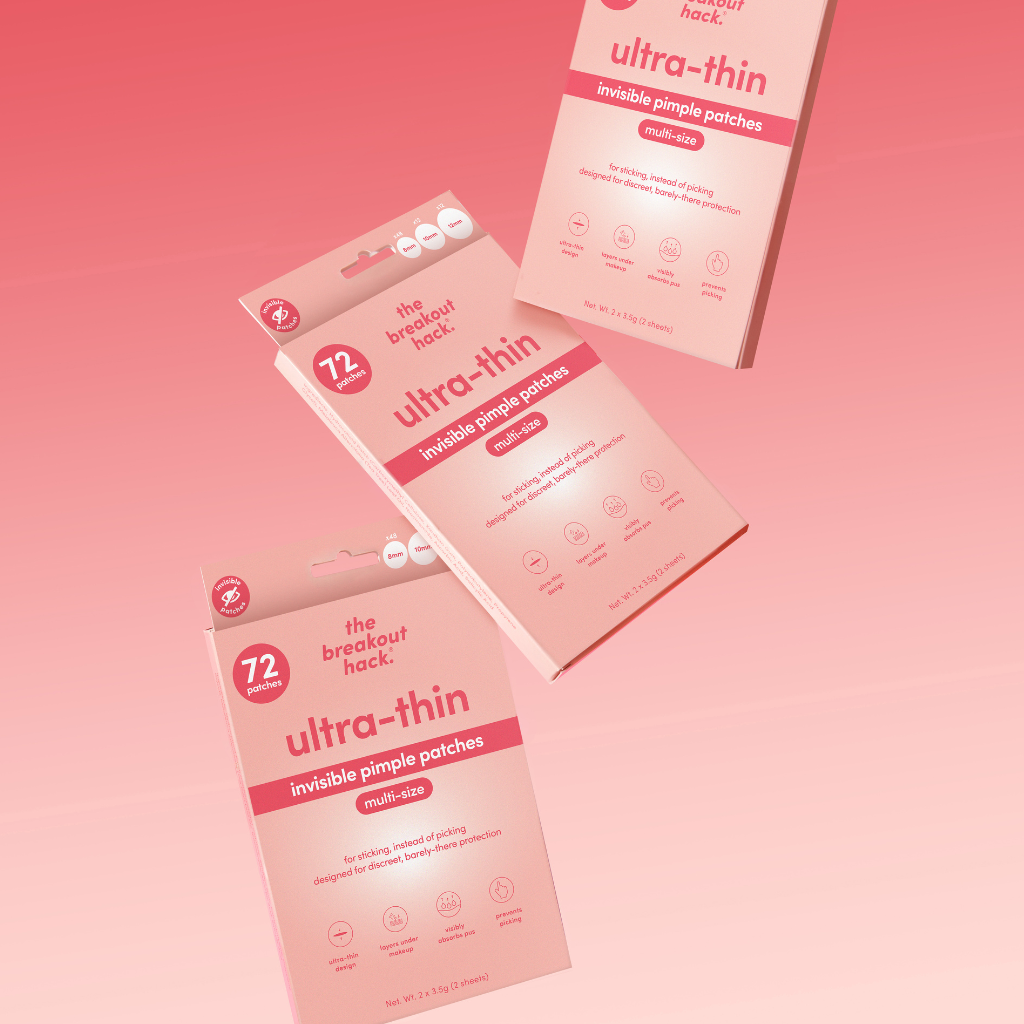 ultra-thin invisible pimple patches