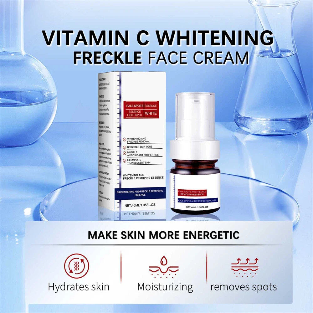 ⚡5-second brightening rescue: Dark spots disappear, blemishes fade, and skin becomes radiant! Vitamin C Whitening Freckles ESSENCE(3 HOURS LEFT!)