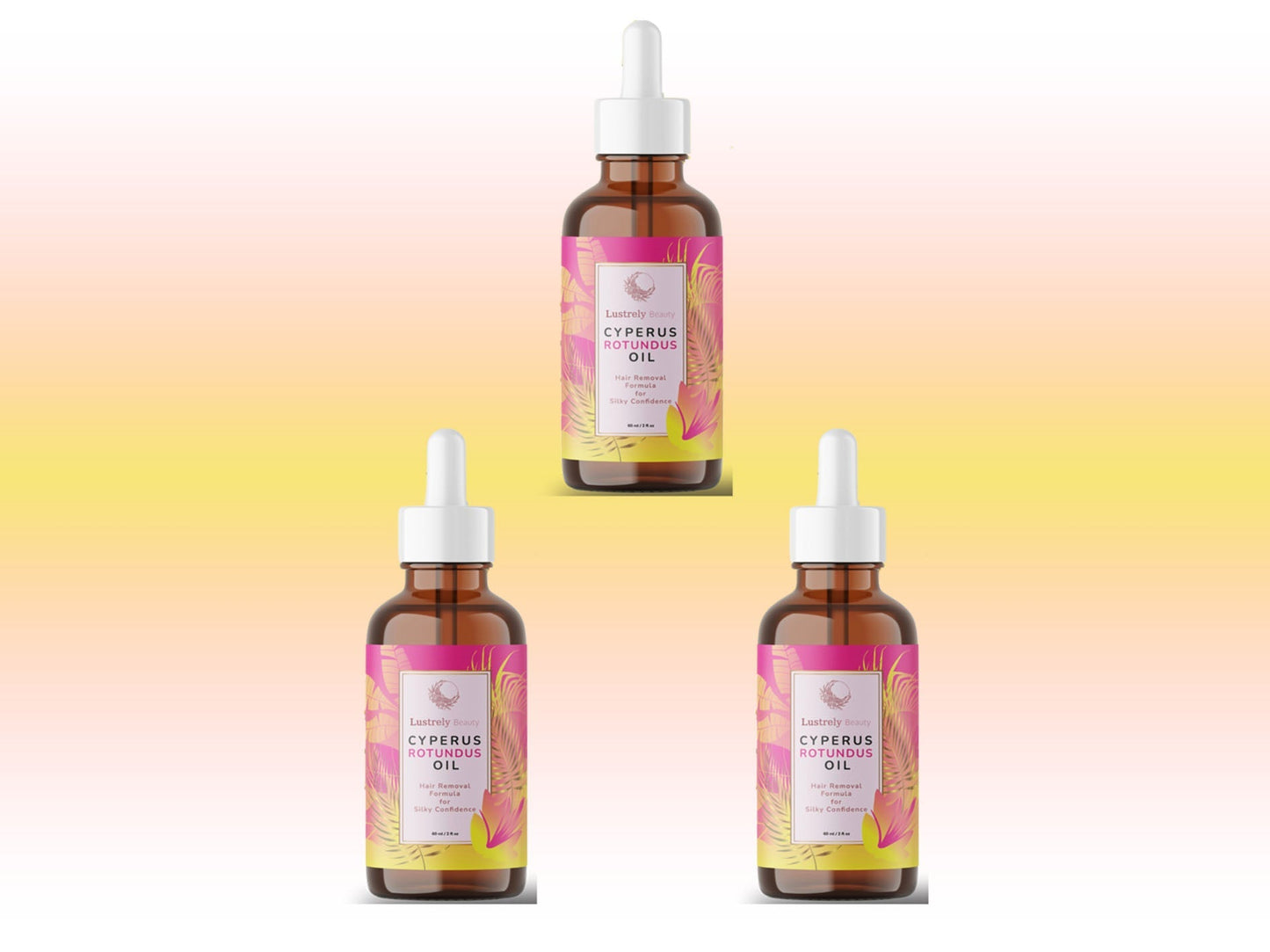 🌹Lustrely Beauty Cyperus Rotundus Oil:🎁 The Ultimate Natural Solution for Smooth, Healthy Skin
