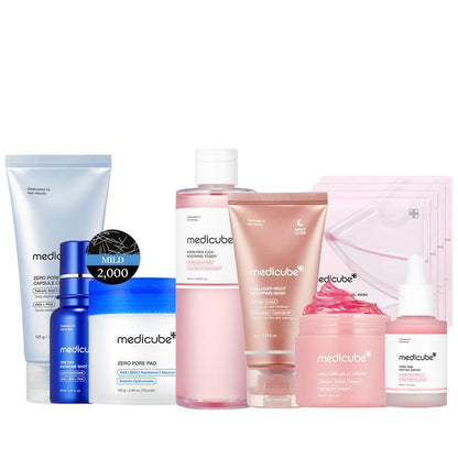 Affordable Vitreous Skincare Set | Contains 8 best-selling products for gentle skin rejuvenation