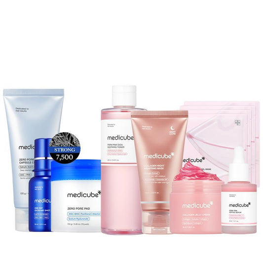 Affordable Vitreous Skincare Set | Contains 8 best-selling products for gentle skin rejuvenation