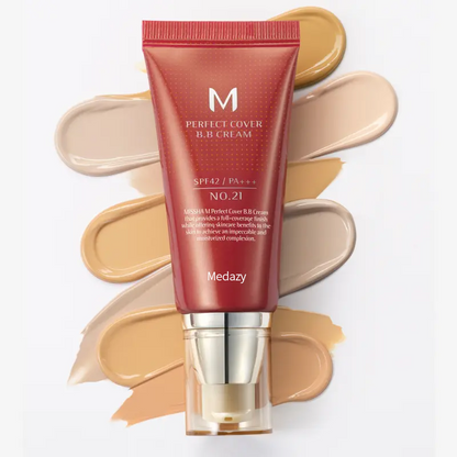 🌾Coverage + Skin Care + Sun Protection M Perfect Cover BB Cream SPF 42 PA+++ | Best-Seller by MISSHA
