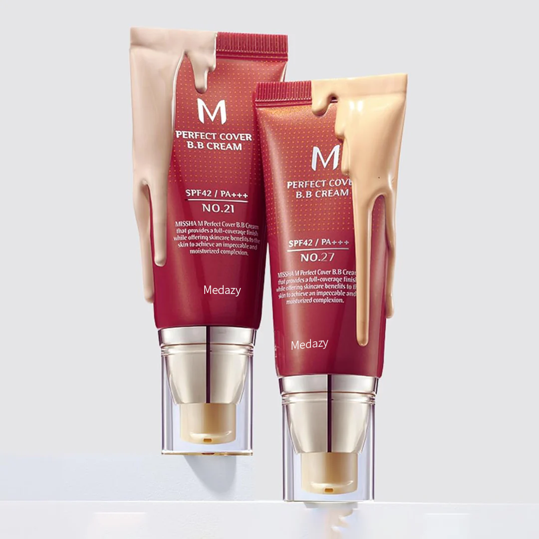 🌾Coverage + Skin Care + Sun Protection M Perfect Cover BB Cream SPF 42 PA+++ | Best-Seller by MISSHA